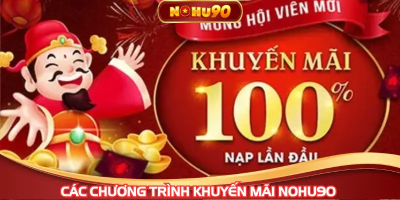 Các chương trình khuyến mãi NOHU90 đang áp dụng